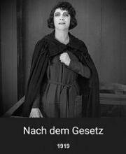 По закону (Nach dem Gesetz (Efter Loven)) (1919)