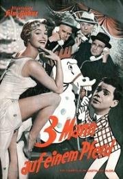 Трое на одну лошадь (Drei Mann auf einem Pferd) 1957